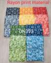 rayon Printed Fabric For Garment