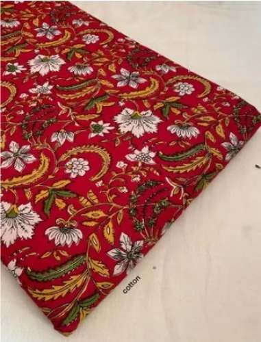 % 100 Cambric Cotton Printed Fabric  by Amayra Creations