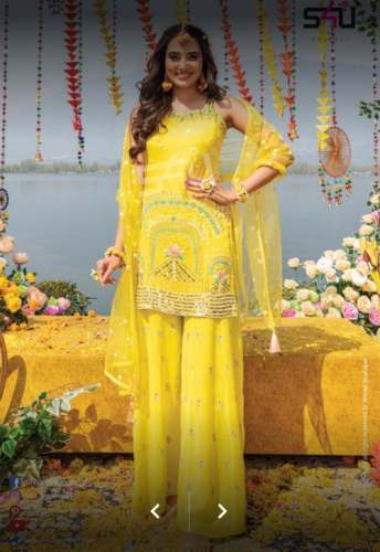 Designer Sharara Suit  by The Designer Hub