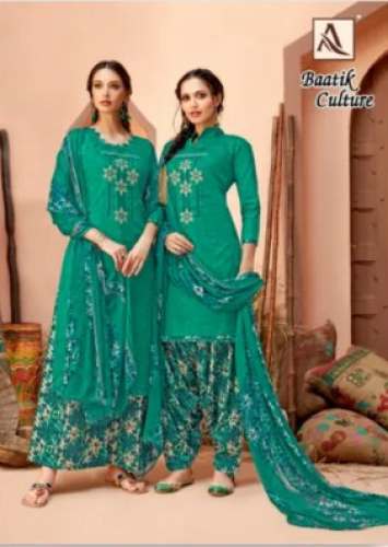 Designer Batik Ladies Suit by Premlata Jaswant Fabrics
