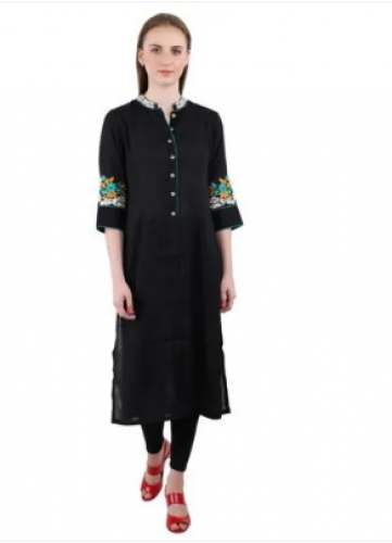 Ladies Casual Embroidered Kurti
