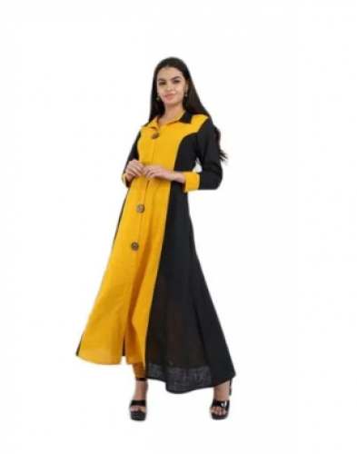 Ladies Cotton Long Kurti by ARMA Apparels