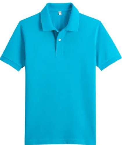 Cotton Plain Collar T-Shirt by Sri City Style Mens Wear