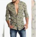 New Collection Mehendi Shirt For Men