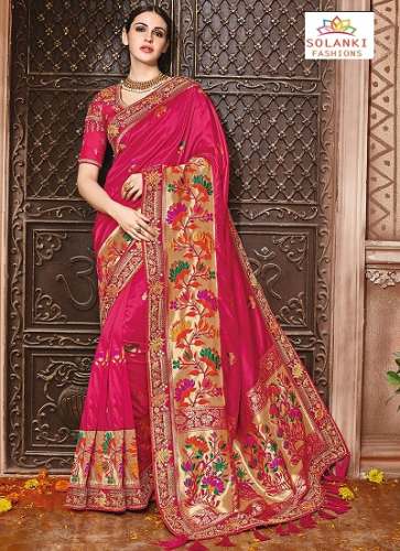 Designer silk saree
