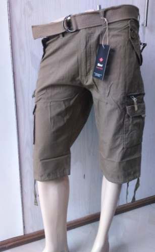 Cotton Bermuda Shorts For Men by Fresh Look Point