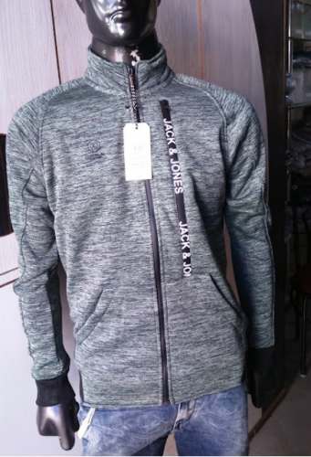 High neck Chain Closer Winter Jacket  by Fresh Look Point