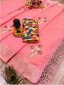 chanderi-cotton-embroidery-work-saree