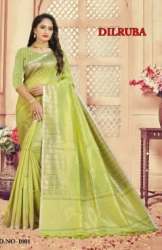 Dilruba Linen Party Wear Saree by Sanvika Fashion