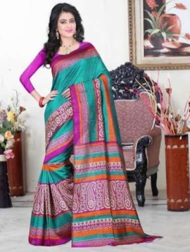 Ladies Traditional Silk Saree by Panku Web