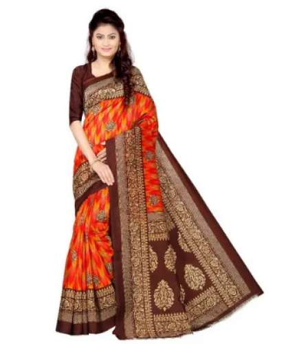 Casual Art Silk Saree by Vimalnath Synthetics