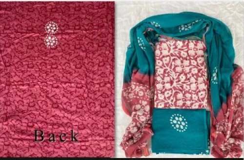 Fancy Batik Satin Cotton dress Material  by Amit Fashion