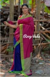 Festive Wear Silk Cotton Saree