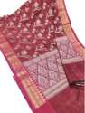 Ladies Handloom Tussar Silk Saree thumb 1