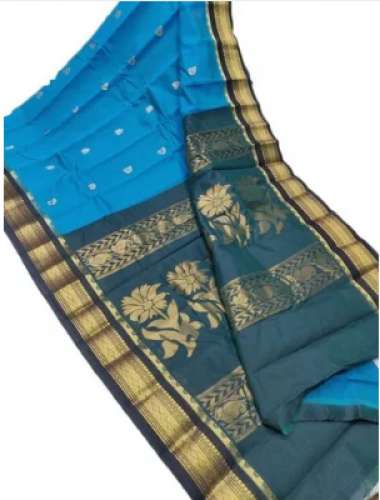 Pure Sico Gadwal Silk Saree by Rama Textile