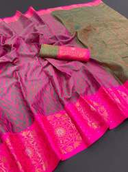 Exclusive Tanchui Soft Silk Saree