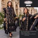 Fox Georgette Pakistani Unstitched Suit-Zarkash thumb 1