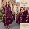 Fox Georgette Pakistani Unstitched Suit-Zarkash thumb 2