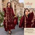 Fox Georgette Pakistani Unstitched Suit-Zarkash thumb 4