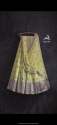 Lemon Yellow Party Wear Georgette Choli  thumb 2