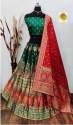 Party Wear Semi Stitched Jacquard Lehenga Choli  thumb 10