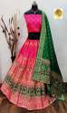 Party Wear Semi Stitched Jacquard Lehenga Choli  thumb 13