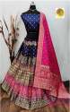 Party Wear Semi Stitched Jacquard Lehenga Choli  thumb 14