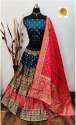 Party Wear Semi Stitched Jacquard Lehenga Choli  thumb 15