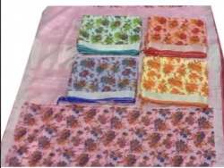 Bhagalpuri Slab Printed Linen Saree