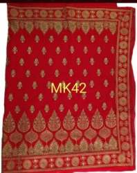 Ladies Zari Border Embroidered Sarees