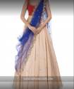 new-fancy-blue-and-cream-lehenga-choli-for-ladies
