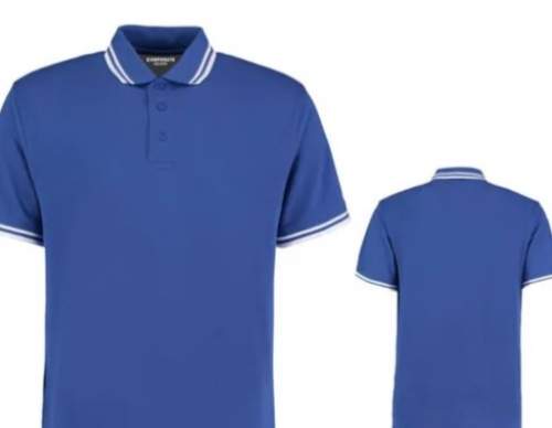 Buy Blue Collar Neck T shirts by BLUE WEAR GARMENTS
