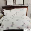 Fancy Printed White Bed Sheet  thumb 3