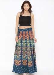 Ladies Printed Wrap Around Skirt