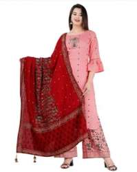 Jaipuri Printed Palazzo Suit