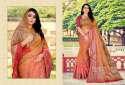Designer Organza Party wear saree  thumb 5