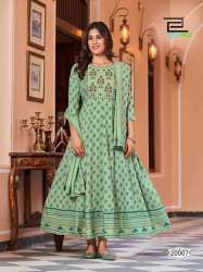 GLAMOUR VOL 20 NX Rayon Gown Kurti