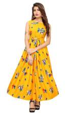New Collection NAVYA Print Crepe Gown For Women