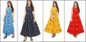 New Collection NAVYA Print Crepe Gown For Women thumb 4