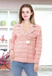 Amazing Ladies Printed Lining Blazer