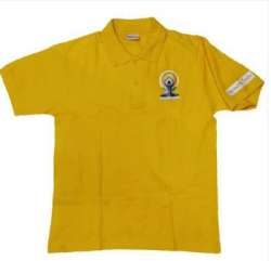 Men Cotton Collar T-shirt