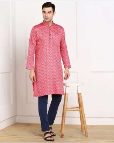 Men Printed Kurta Pajama