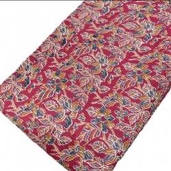 Fancy Cotton Kantha Work With Natural And Block Print
