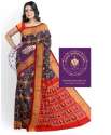 Silk Double Ikkat Saree