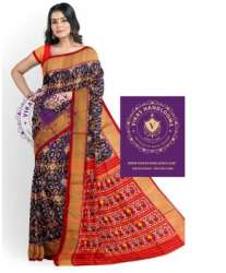 Silk Double Ikkat Saree