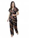 Dno. NS .1101 Satin Printed Night suit thumb 1