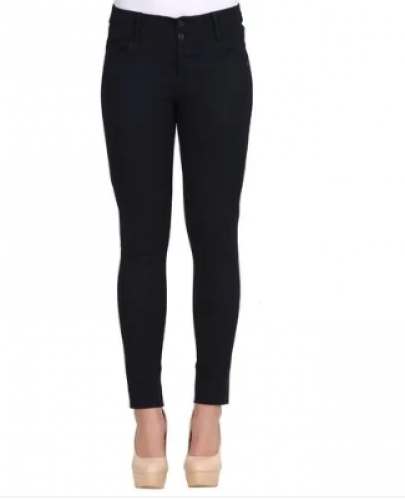 Black Casual Pant for Ladies by Mausam Impex