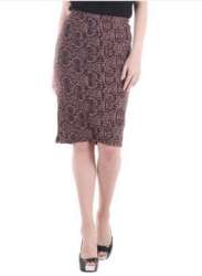 Ladies Cotton Pencil Skirt