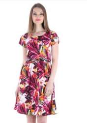 Ladies Printed Short Dress