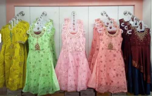 New Arrival Kids Frock At Wholesale by Sri Ganapathy Silks